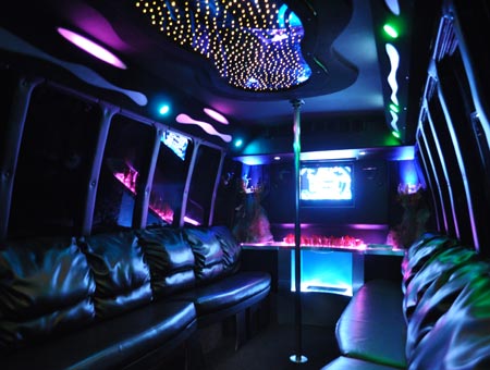 The Woodlands Party Buses, Cypress TX Party Bus