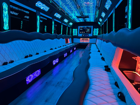 Houston Party Buses 41 Passenger Bus